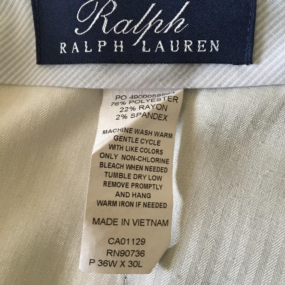 Ralph Lauren (Modern Cut) Dress Slacks